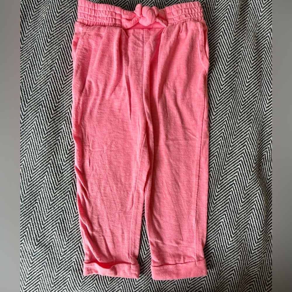 🌸 babyGap Pink Knit Pants – Size 4T